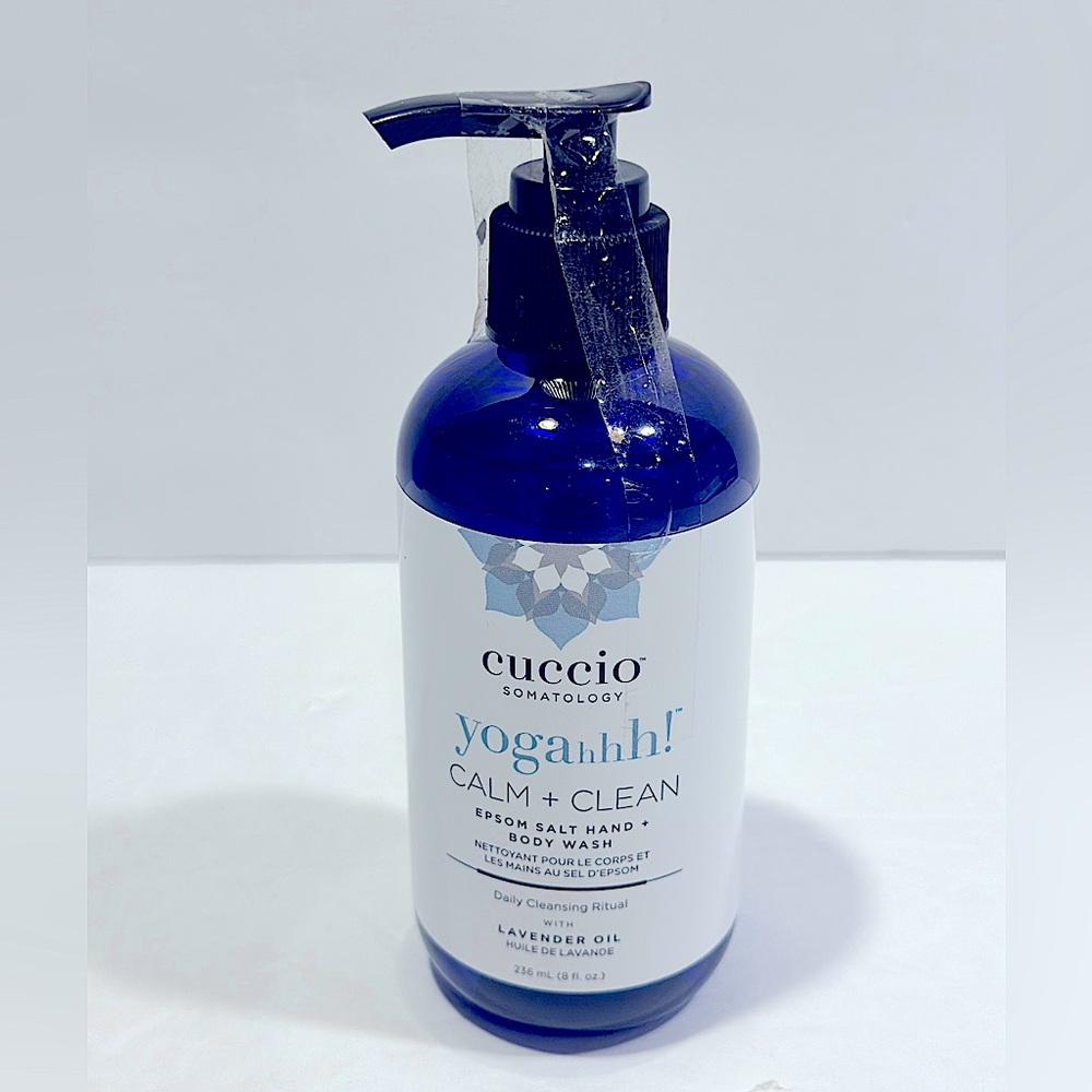 Cuccio Somatology Calm And Clean Epsom Salt Lavender Body Wash - 8fl oz.
